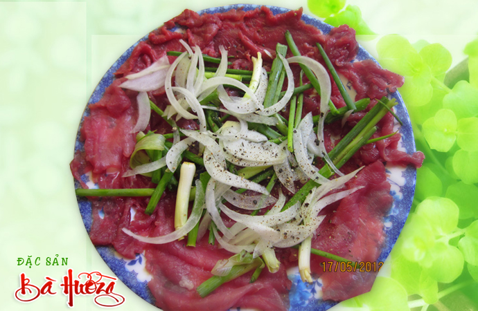 các nục hấp, cuốn rau muống đà nẵng